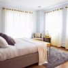 bed bedroom carpet curtains 1839183