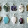 gemstone pendants gem stone 665692